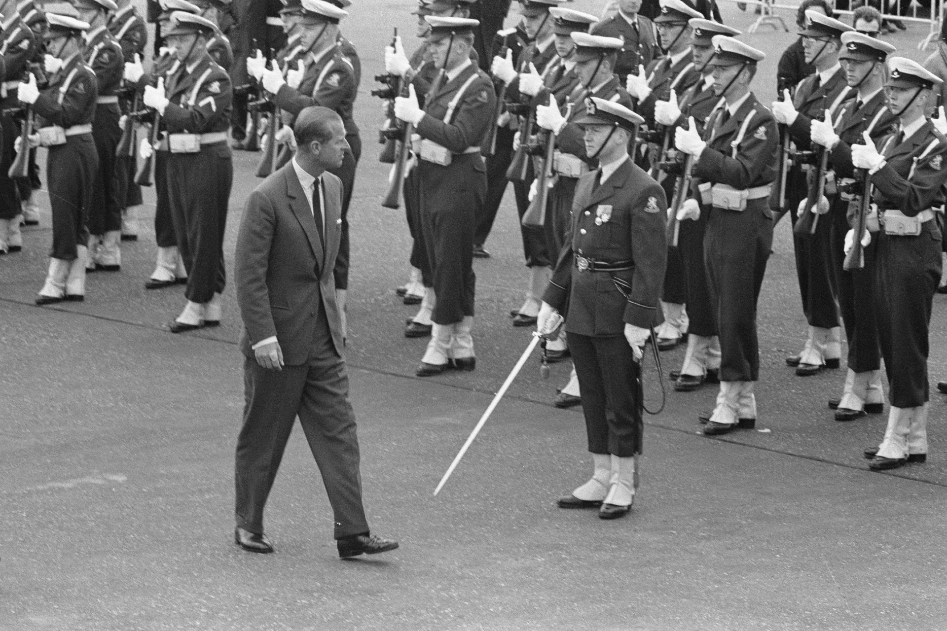 Принц Филипп в Англии, 1 мая&nbsp;1962 года
