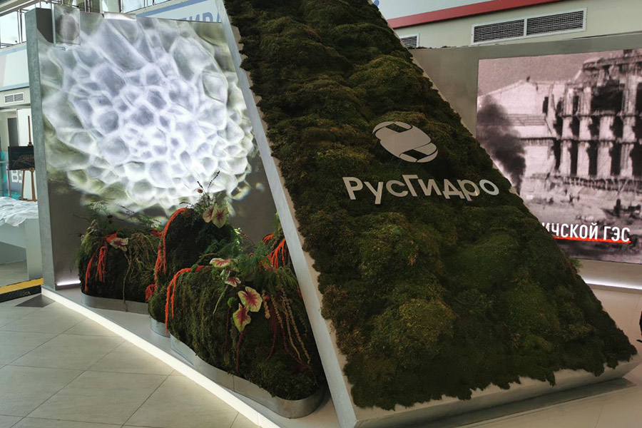 Стенд РусГидро.