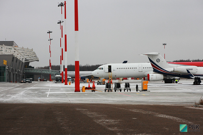 Самолет из Астаны экстренно сел казанском аэропорту 