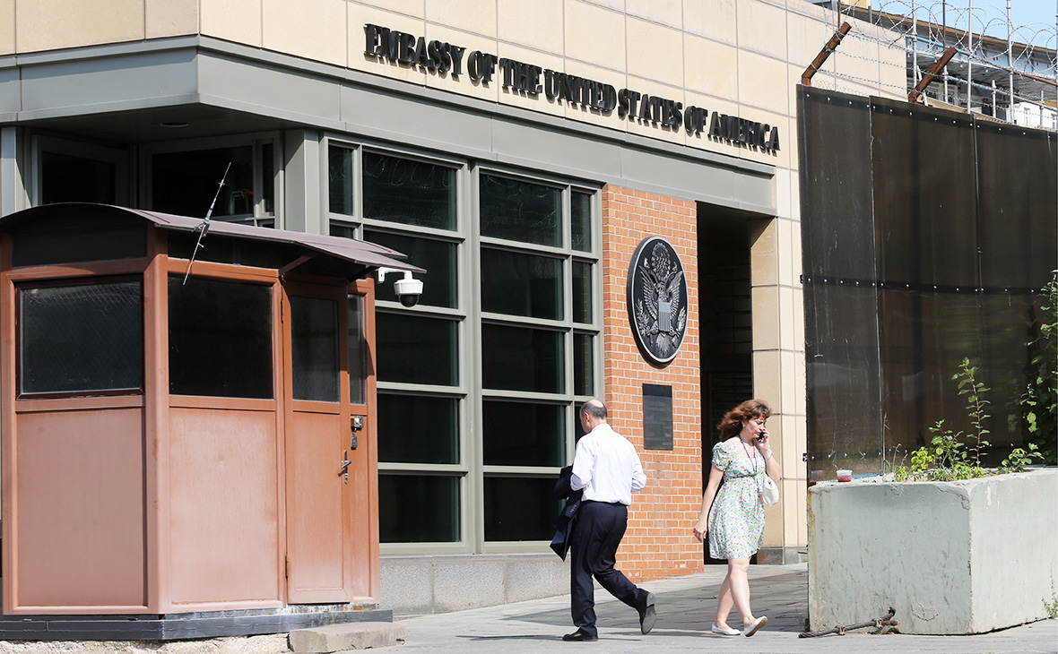 Здание американского посольства