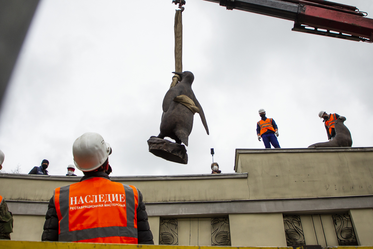В Калининградском зоопарке установили новые скульптуры зверей за ₽15 млн