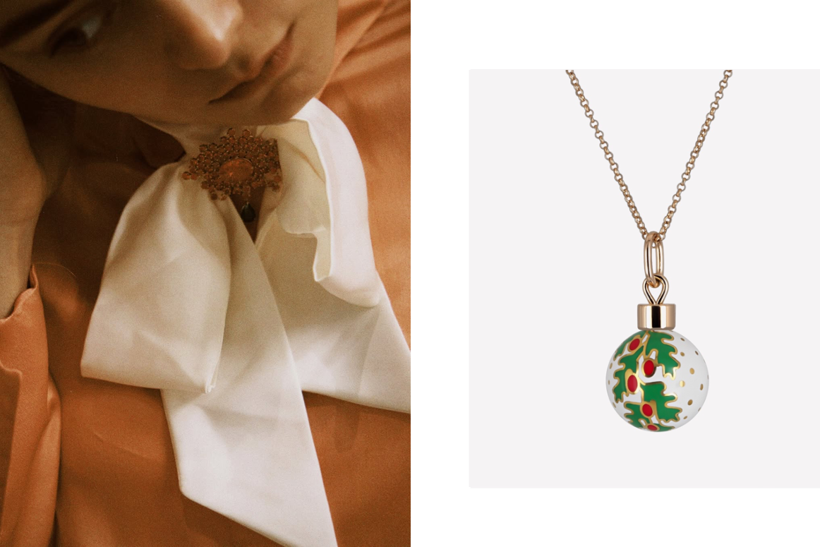 Икра на цепочке и бумажный самолет: какие украшения подарить на Новый год