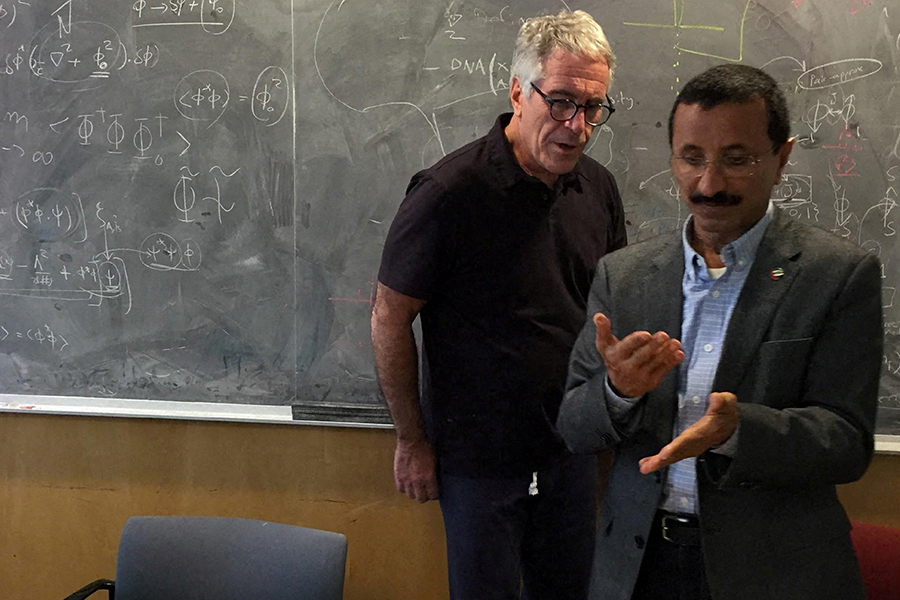 Джеффри Эпштейн и султан Ахмед бин Сулайем