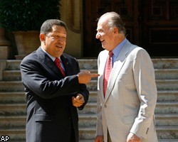 У.Чавес помирился с испанским королем