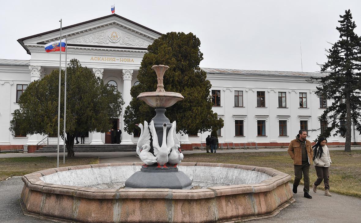 Посёлок&nbsp;Аскания-Нова в Херсонской области