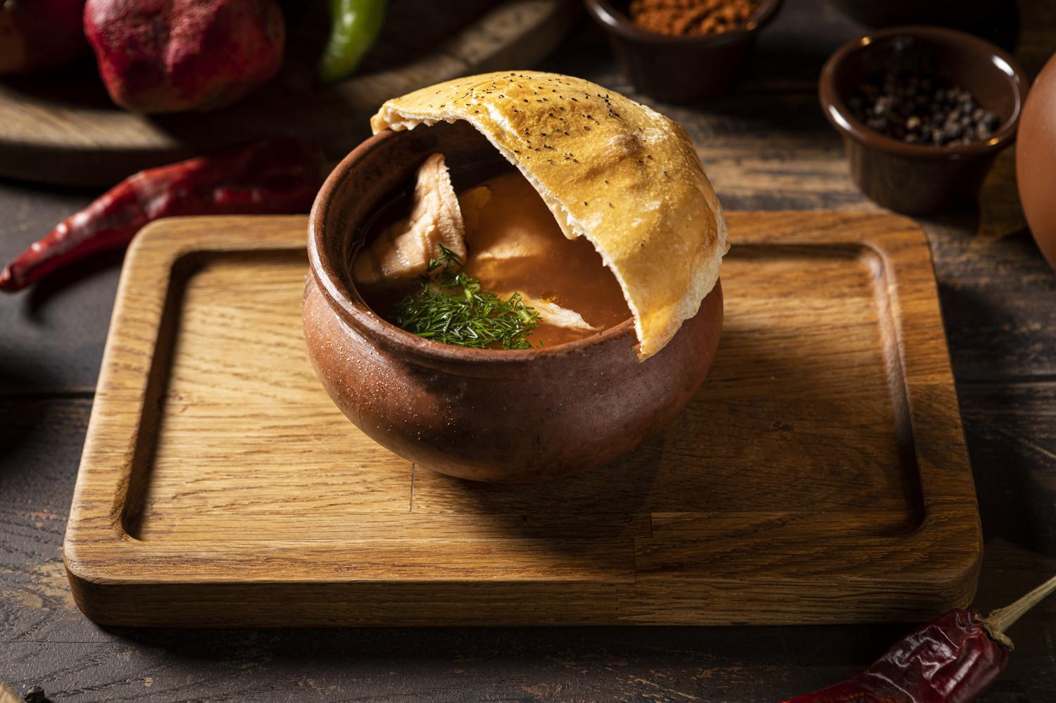 Батумская уха в горшочке &laquo;PRO.Хинкали&raquo;