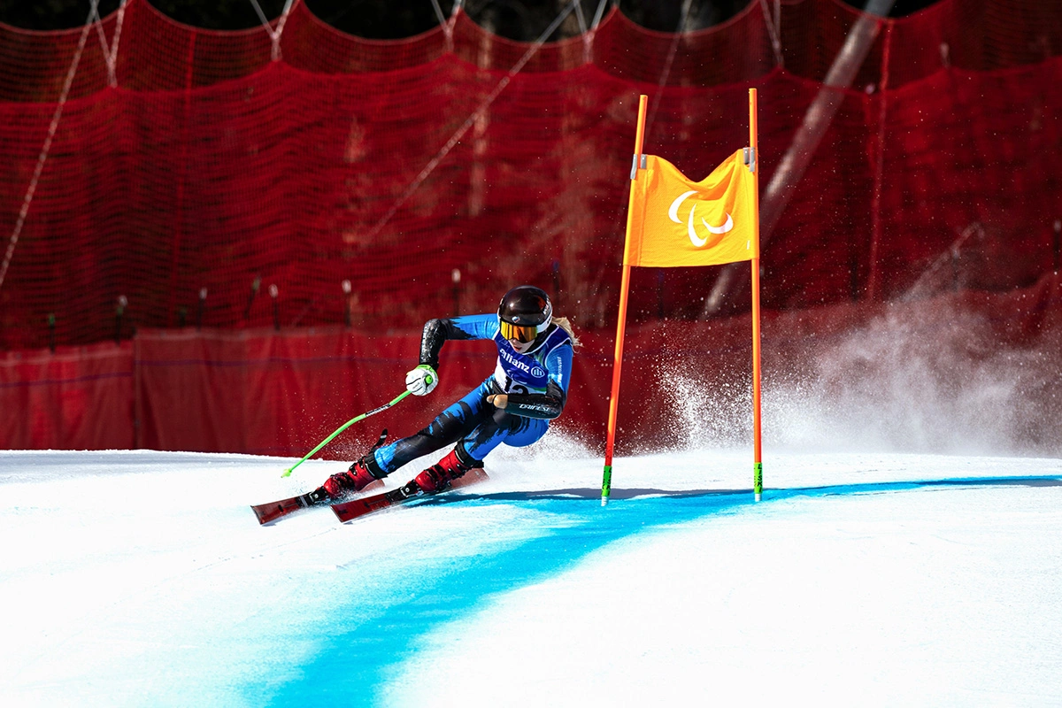 Варвара Ворончихина на паралимпийских играх по горнолыжному спорту, 9 марта 2026 года