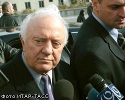 Э.Шеварднадзе: Запад не станет ради Грузии портить отношения с РФ