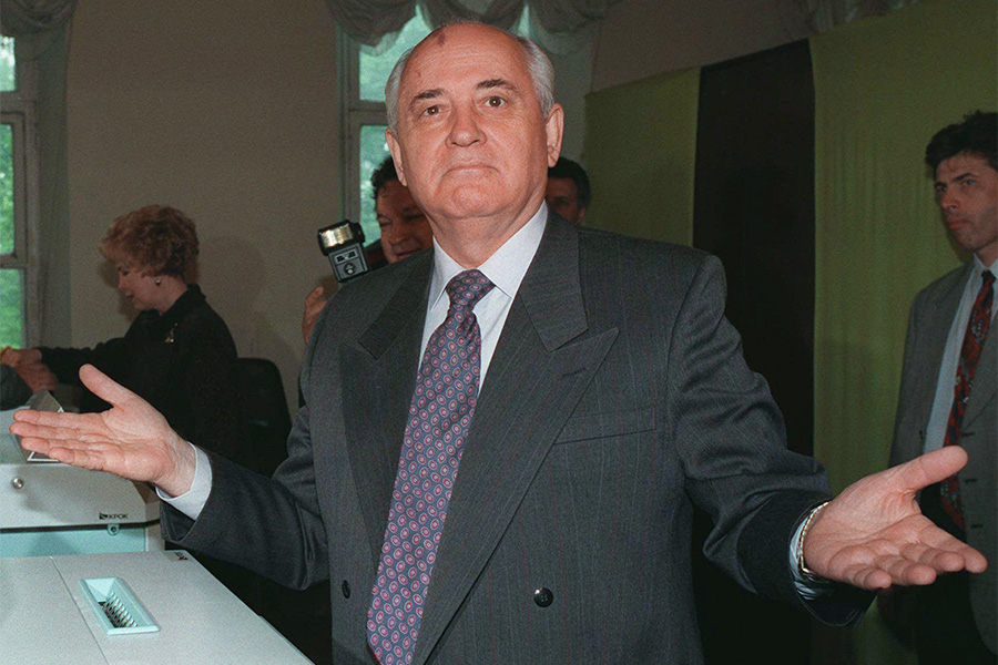 В 1996 году Горбачев выдвинул свою кандидатуру на президентские выборы и набрал менее 1% голосов