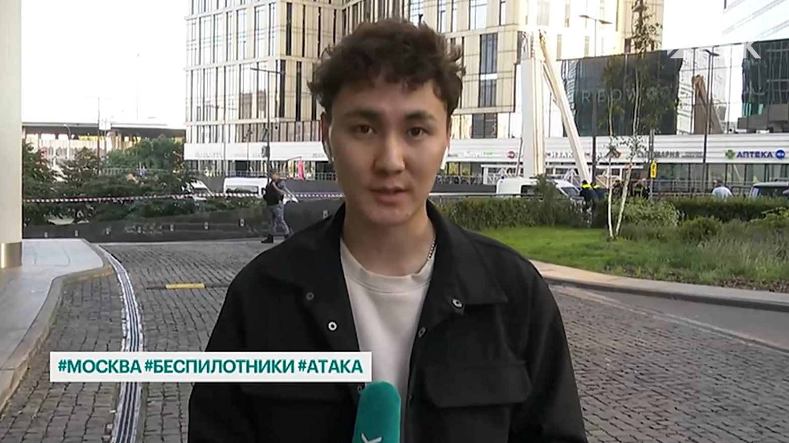 Очевидцы рассказали о новой атаке дрона на «Москва-Сити». Видео