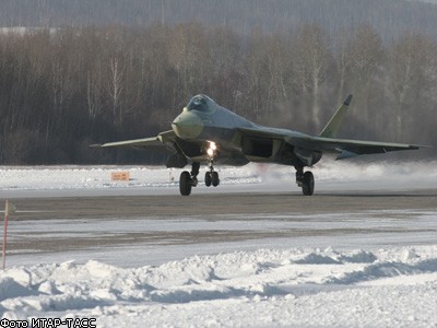 Российский истребитель 5-го поколения впервые совершил полет