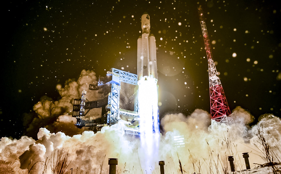 Запуск ракеты &laquo;Ангара А-5&raquo;