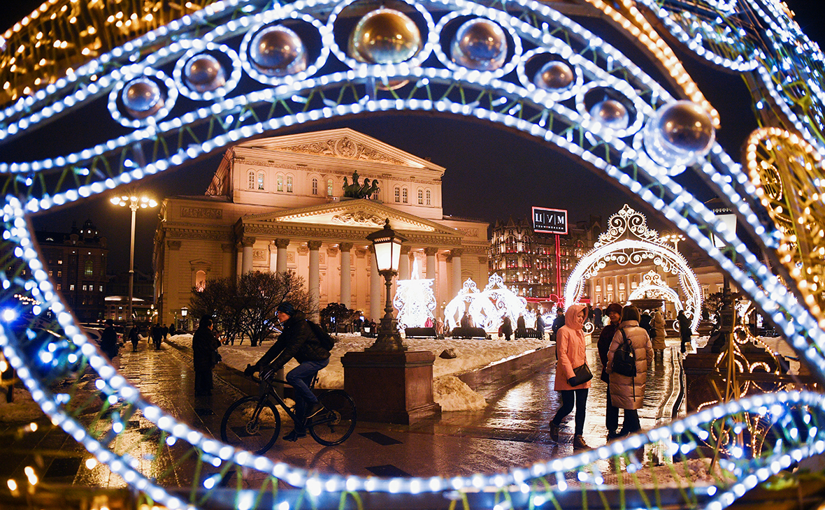 Центр москвы новый год