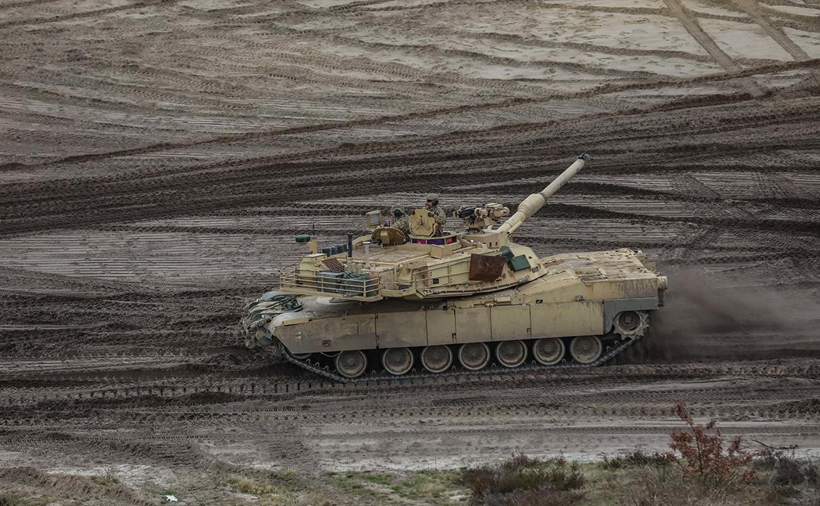 Минобороны сообщило об уничтожении танка Abrams на авдеевском направлении —  РБК