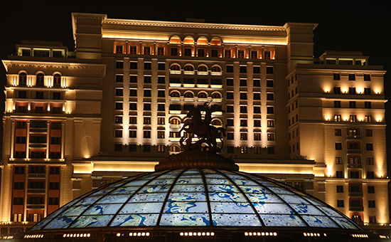 Здание отеля сети Four Seasons Hotels and Resorts, гостиничный комплекс &laquo;Москва&raquo;


