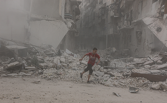 Сирия, Алеппо, октябрь 2016 год





