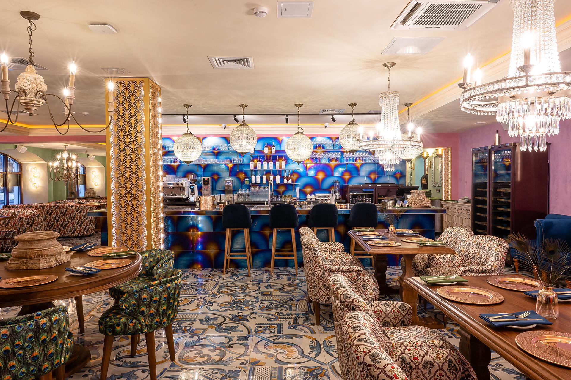 Интерьер ресторана Tandoor