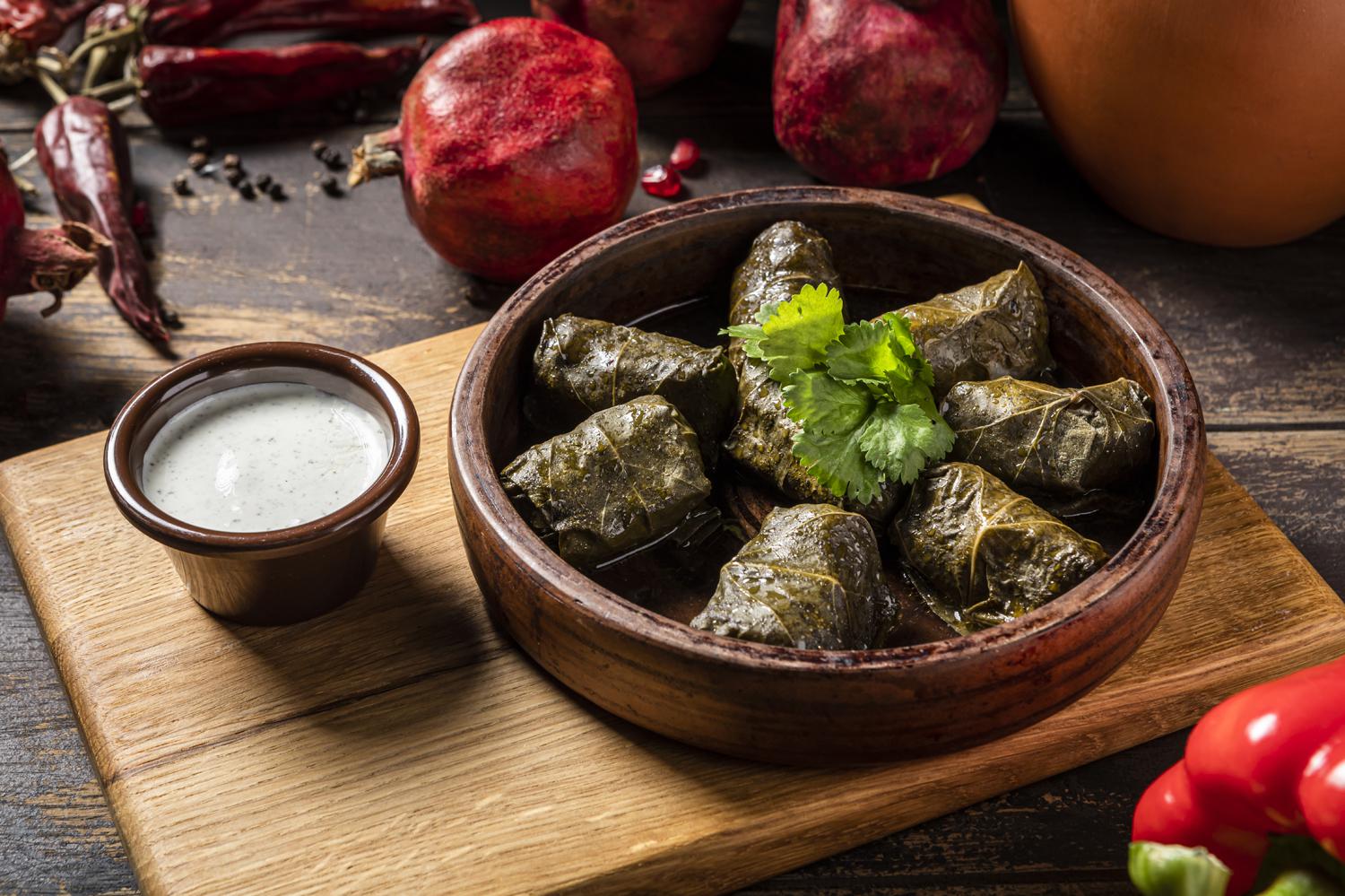 Долма с мацони в &laquo;PRO.Хинкали&raquo;