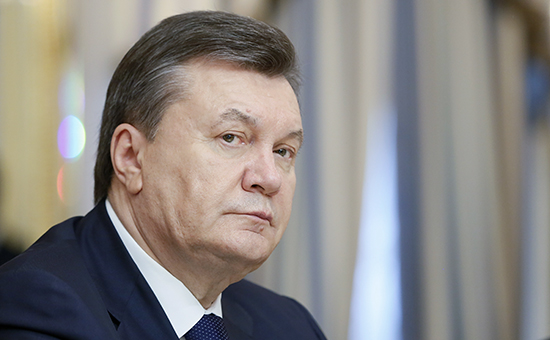 Экс-президент Украины Виктор Янукович