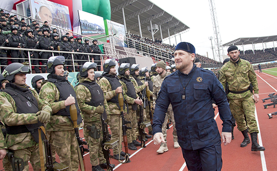 Глава Чечни Рамзан Кадыров. 2014 год


