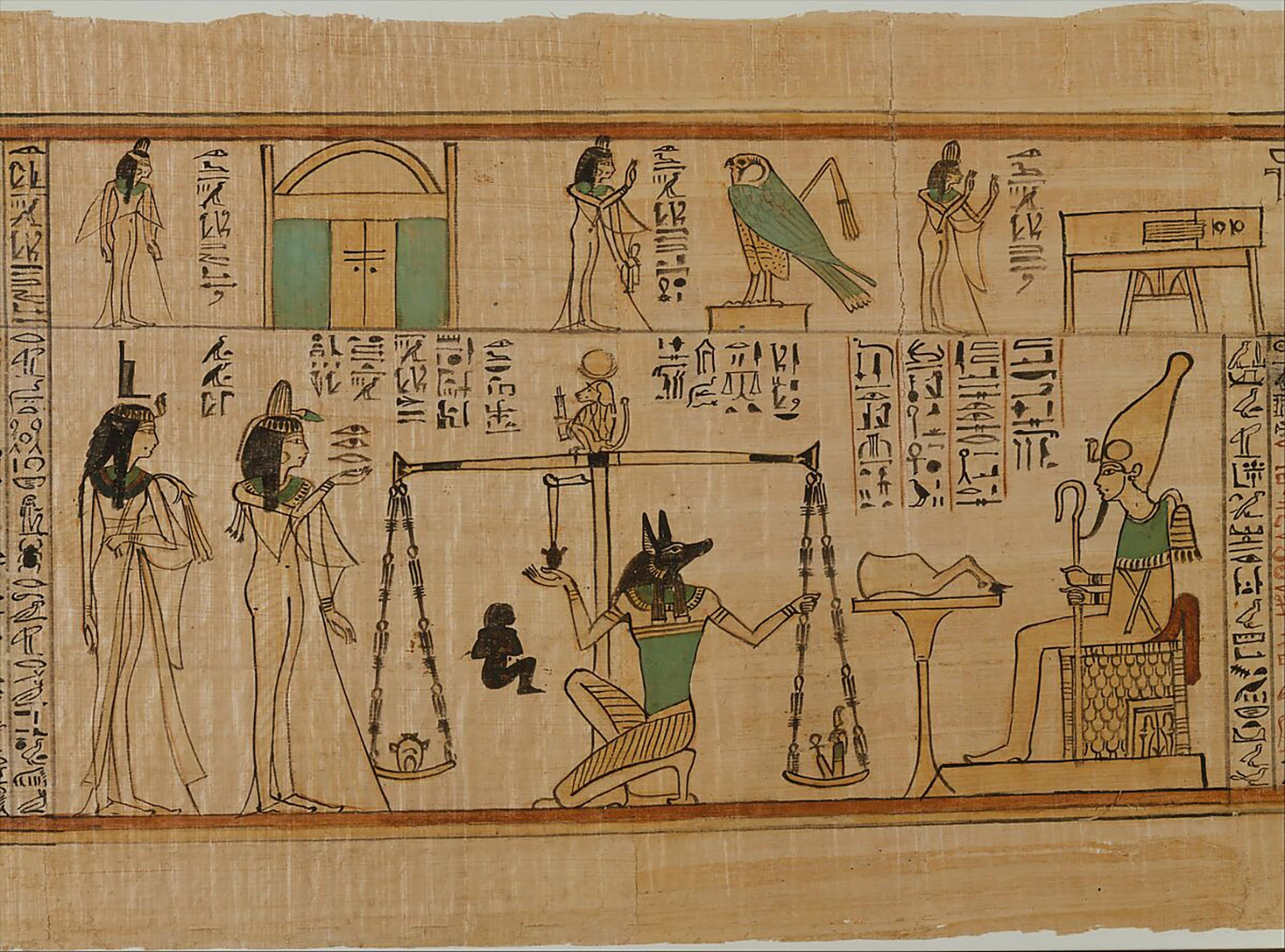 <p>Папирус из гробницы&nbsp;Нани</p>