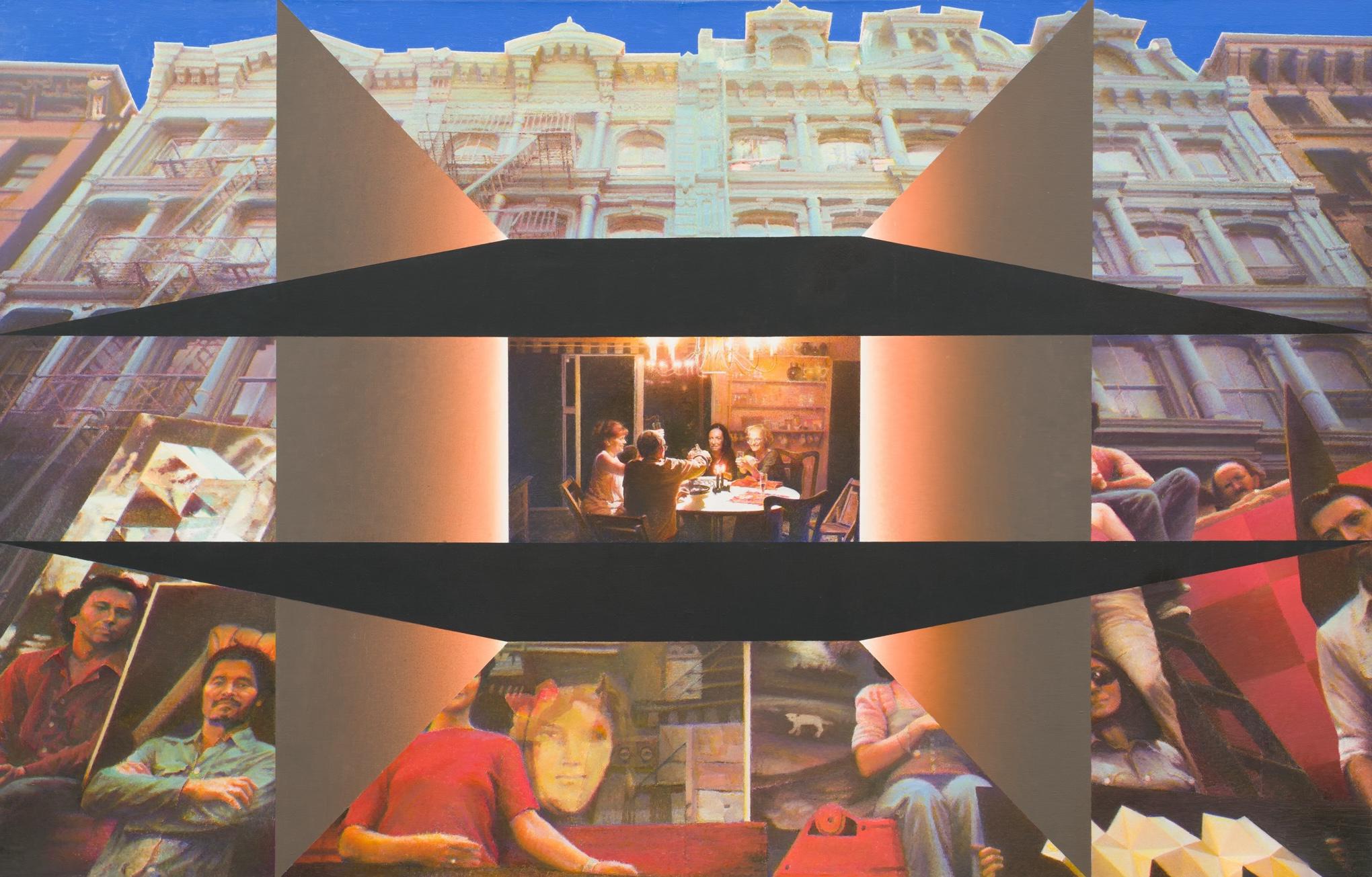 Олег Васильев, «Художники в Нью-Йорке», 1991