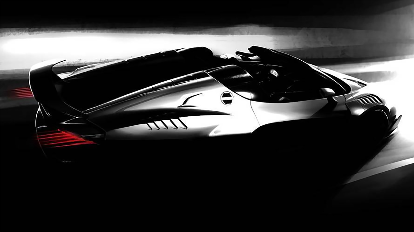 Ателье Italdesign покажет открытую версию штучного суперкара Zerouno с углепластиковым кузовом. В основе этой машины &mdash; Lamborghini Huracan с мотором V10. Новым родстером известное ателье отметит свое 50-летие.
