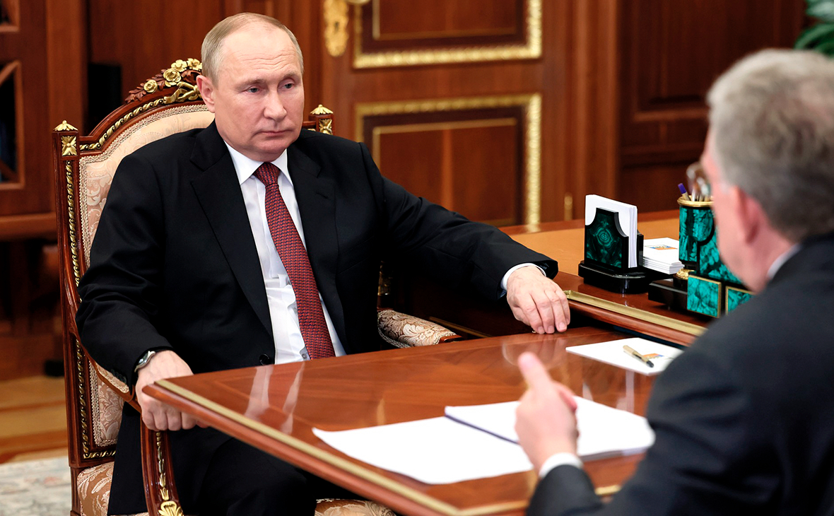 Владимир Путин и&nbsp;Алексей Кудрин (слева направо)
