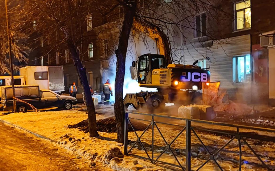 В Новосибирске в домах с 14 тыс. жителей пропало тепло из-за аварии