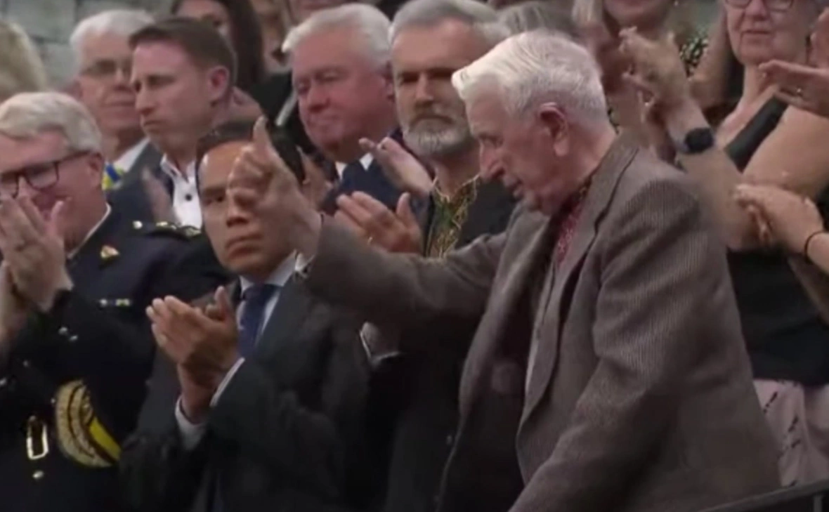 кадр трансляции телеканала CTV News