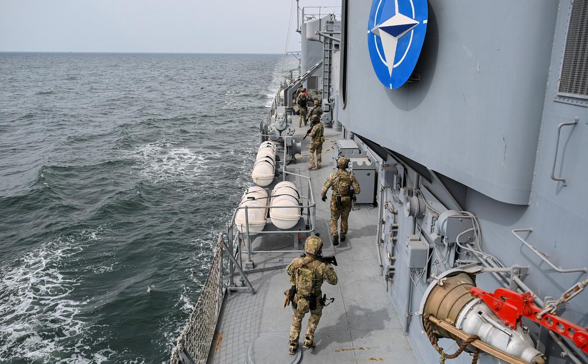 Учения НАТО в Черном море