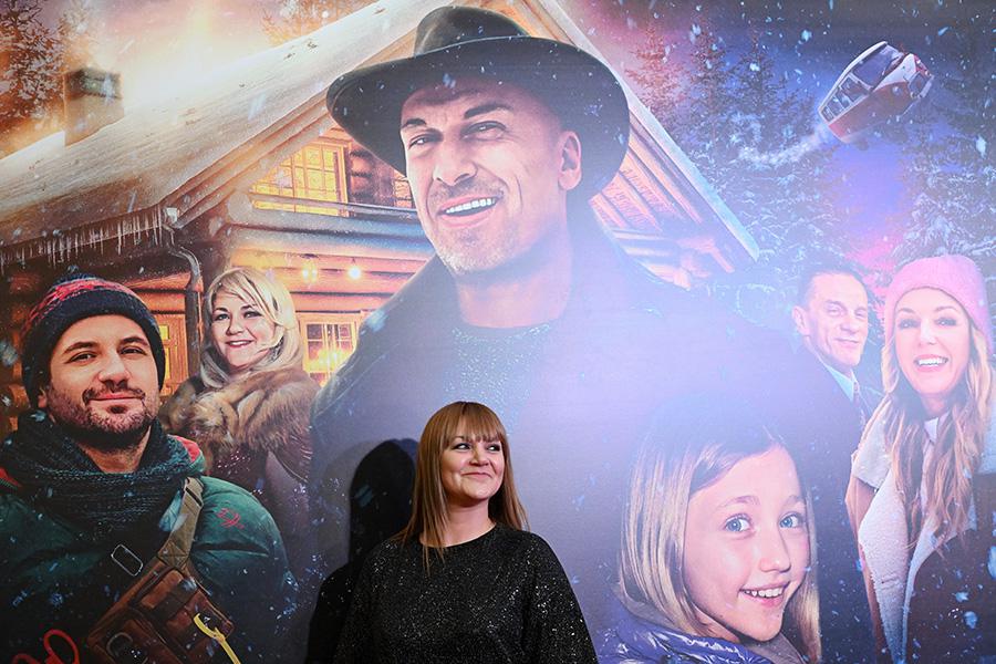 Анна Уколова на премьере фильма &laquo;Новый год в Березовке&raquo; в киноцентре &laquo;Каро 11 Октябрь&raquo;, Москва, 2 ноября 2024 года