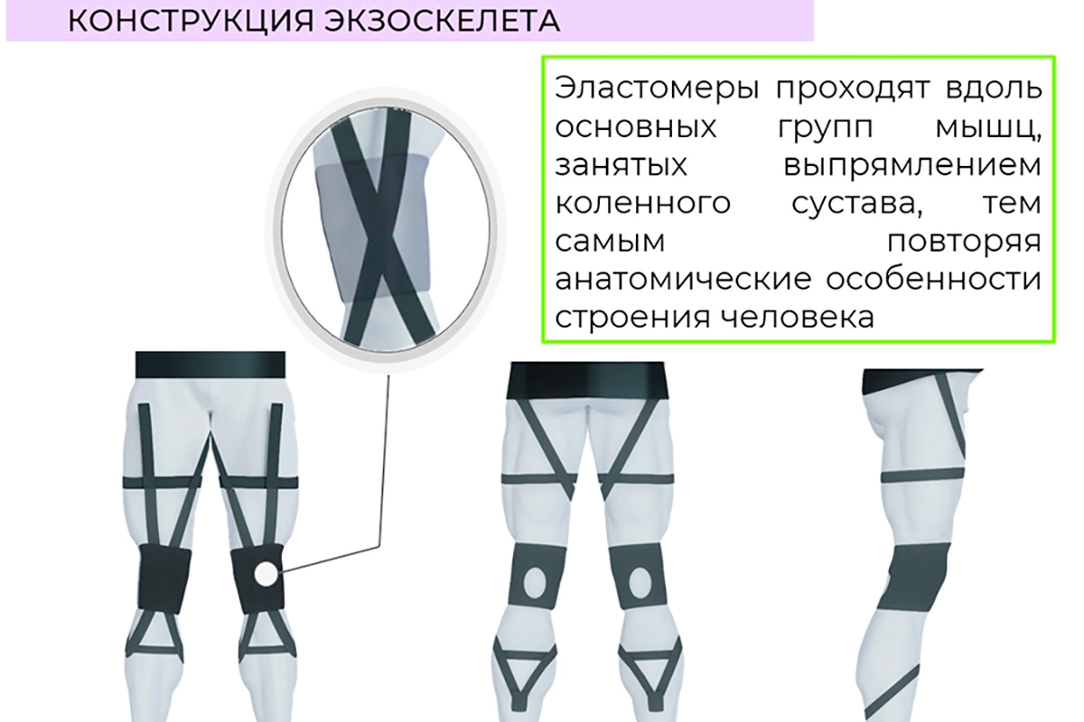 В России разработали модель экзоскелета