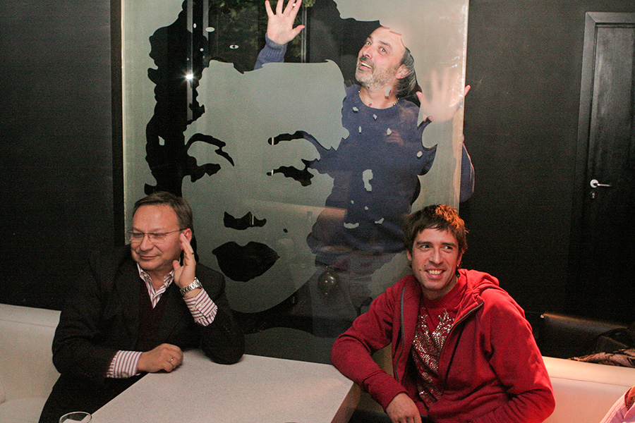 Игорь Угольников, Борис Краснов и Макс Покровский (слева направо)