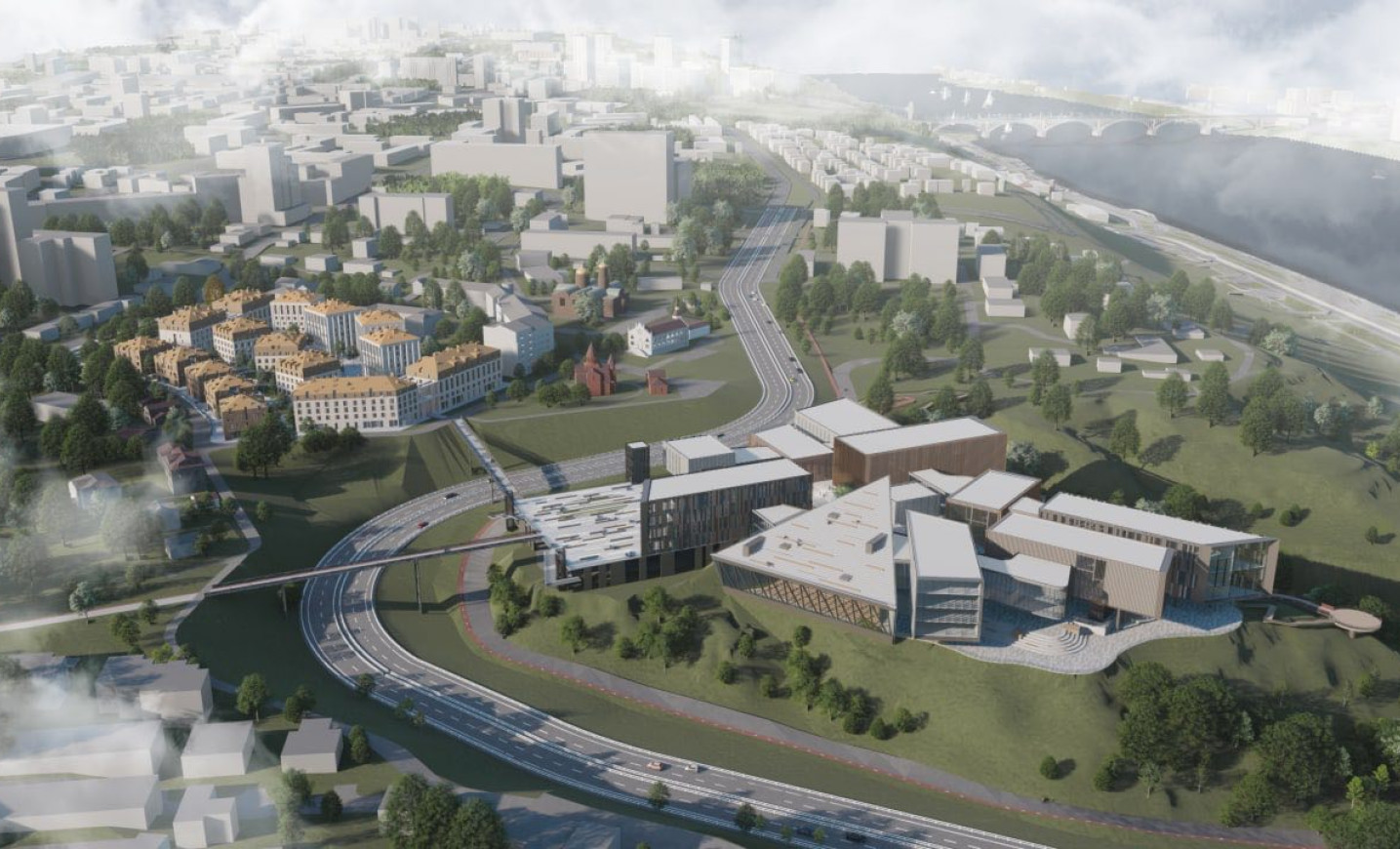 Глава Минобрнауки Фальков оценил строительство нижегородского ИТ-кампуса