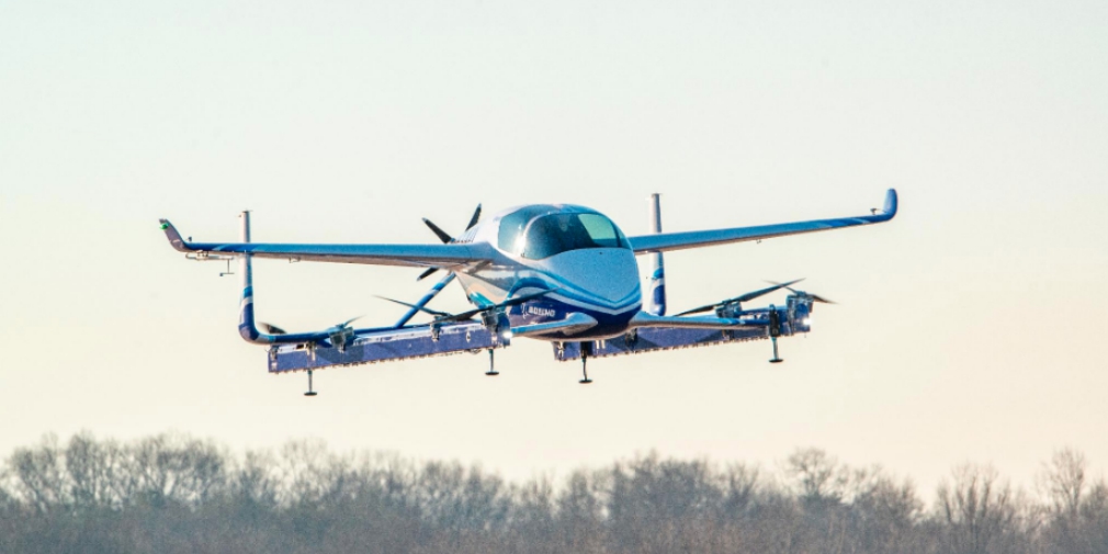 Видео: Boeing приступил к испытаниям беспилотного летающего такси