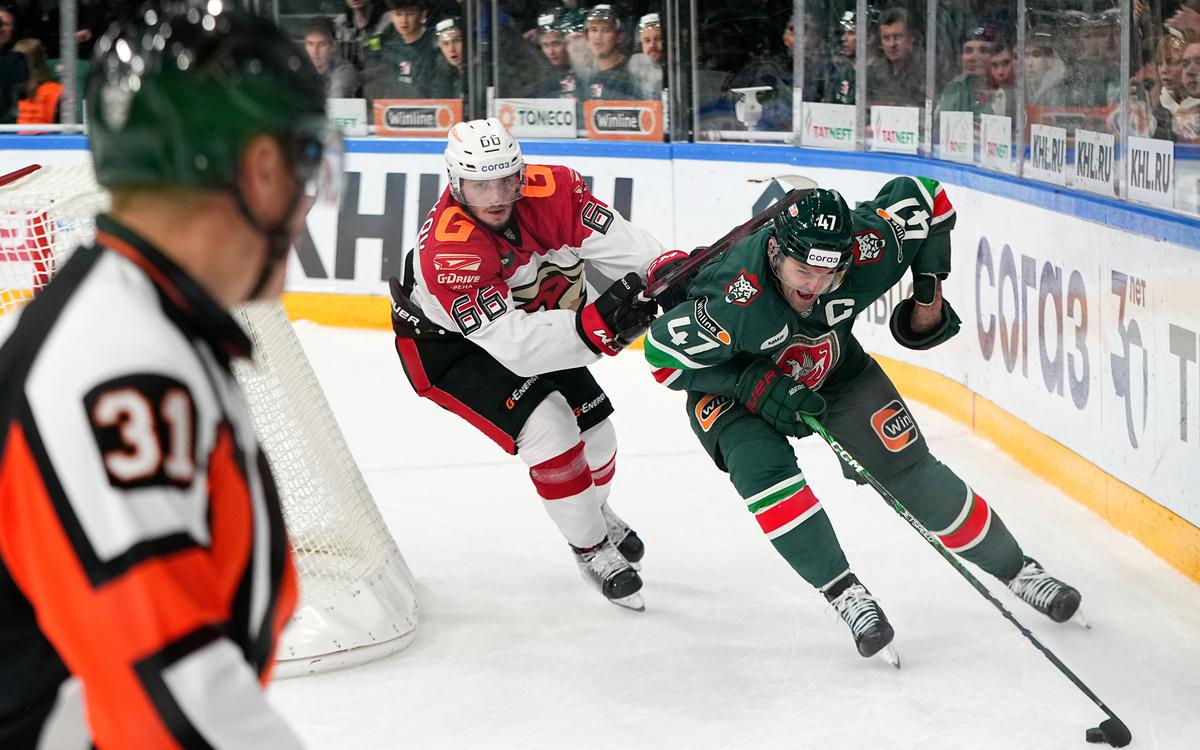 «Ак Барс» выиграл пятый подряд матч у «Авангарда» в КХЛ