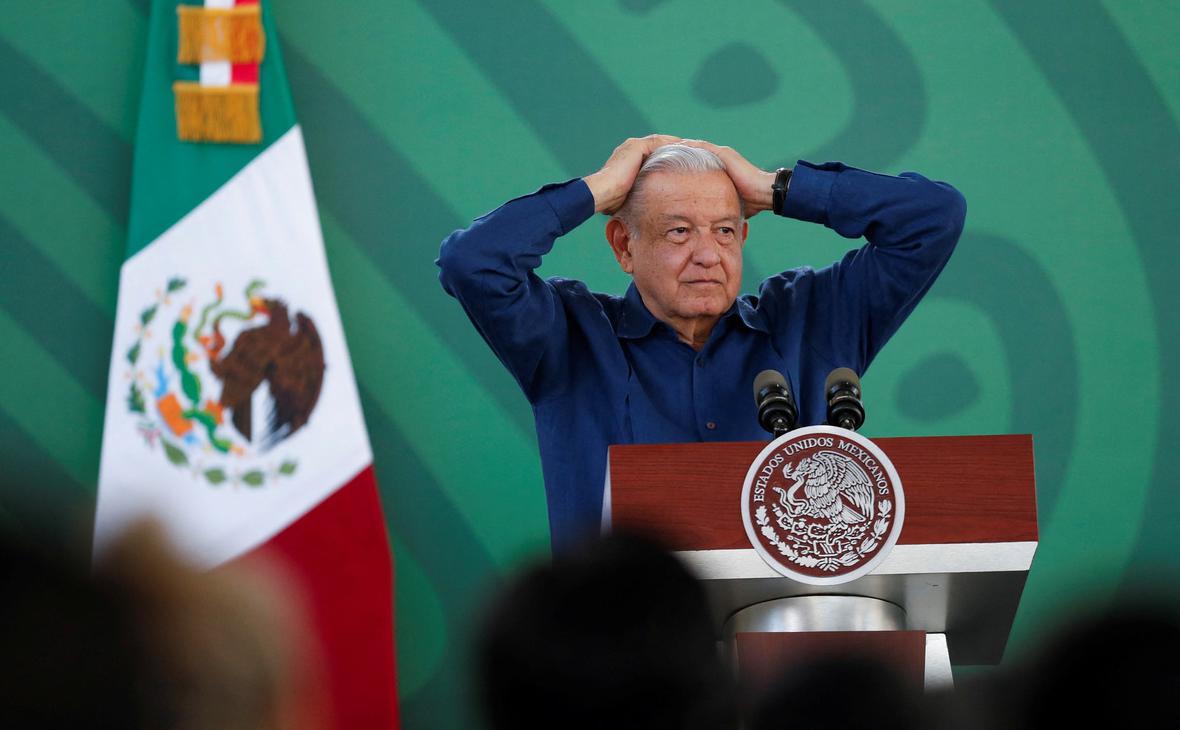 Президент Мексики&nbsp;Андрес Мануэль Лопес Обрадор