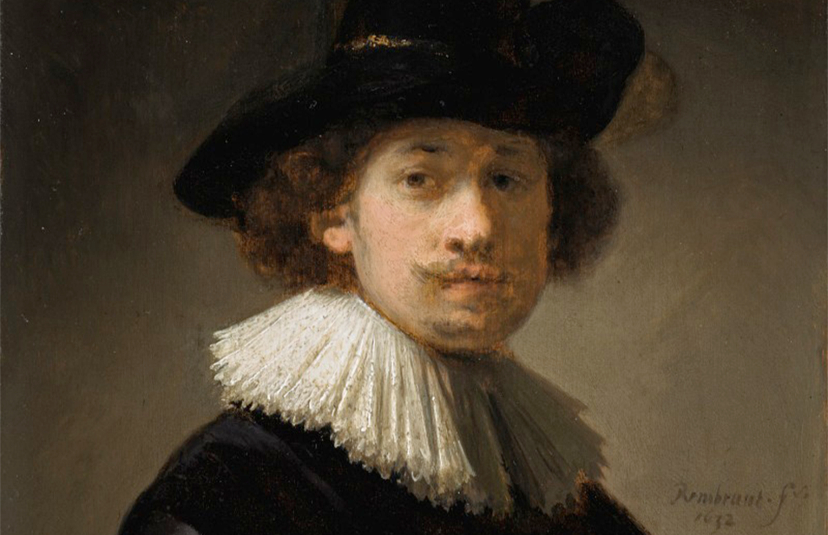 Рембрандт, автопортрет,&nbsp;1632