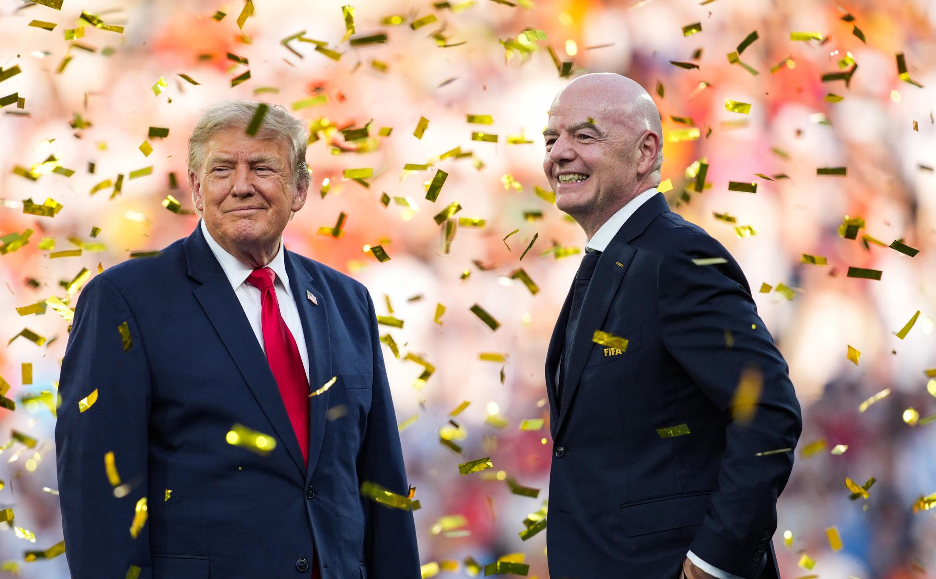 Дональд Трамп и Джанни Инфантино