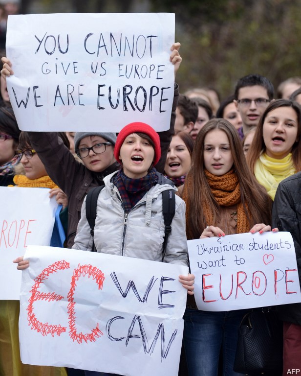 Плакаты Евромайдана