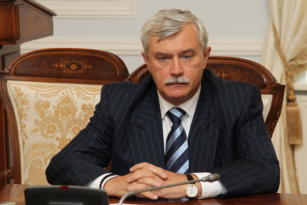 Губернатор Санкт-Петербурга Георгий Полтавченко