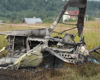 В Оренбургской обл. ведется проверка по факту крушения самолета "Авиатика"