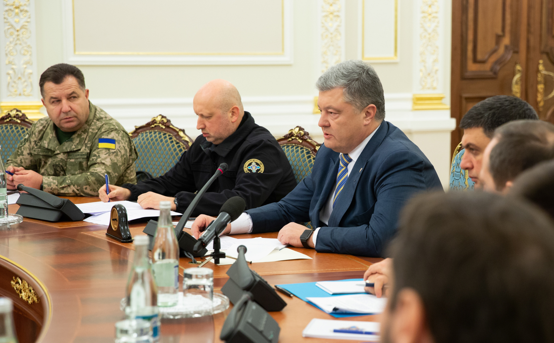 Заседание Совета национальной безопасности и обороны в Киеве