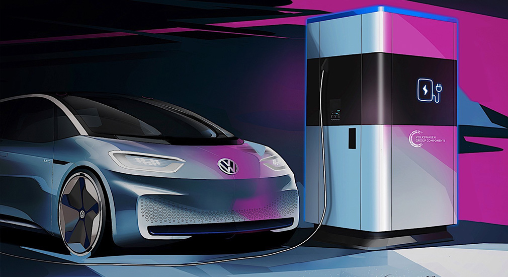 Volkswagen придумал power bank для электрокаров