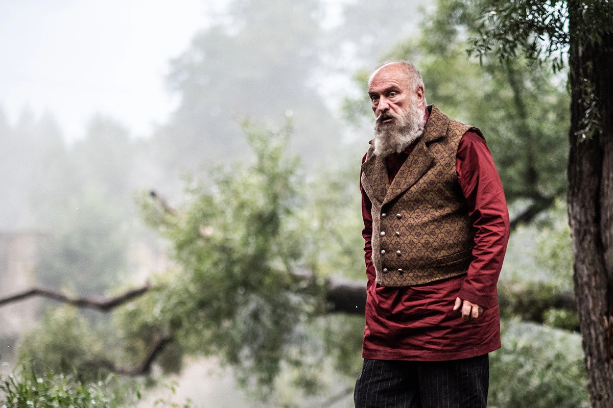 Александр Балуев. Cъемки исторического детектива «Околоточный»