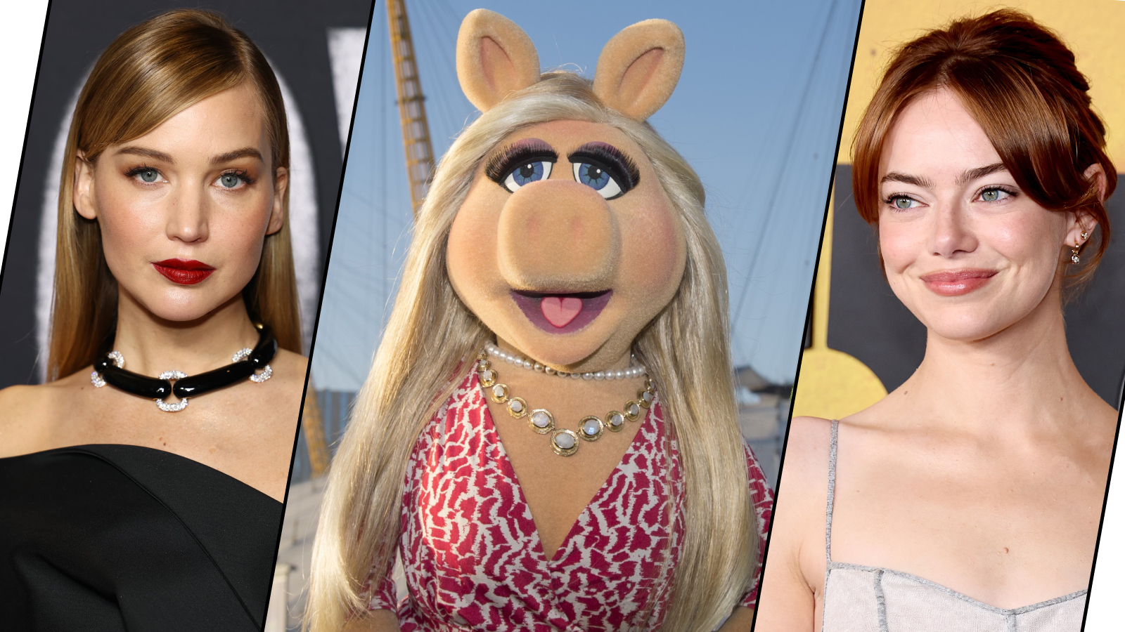 Дженнифер Лоуренс, Мисс Пигги, Эмма Стоун