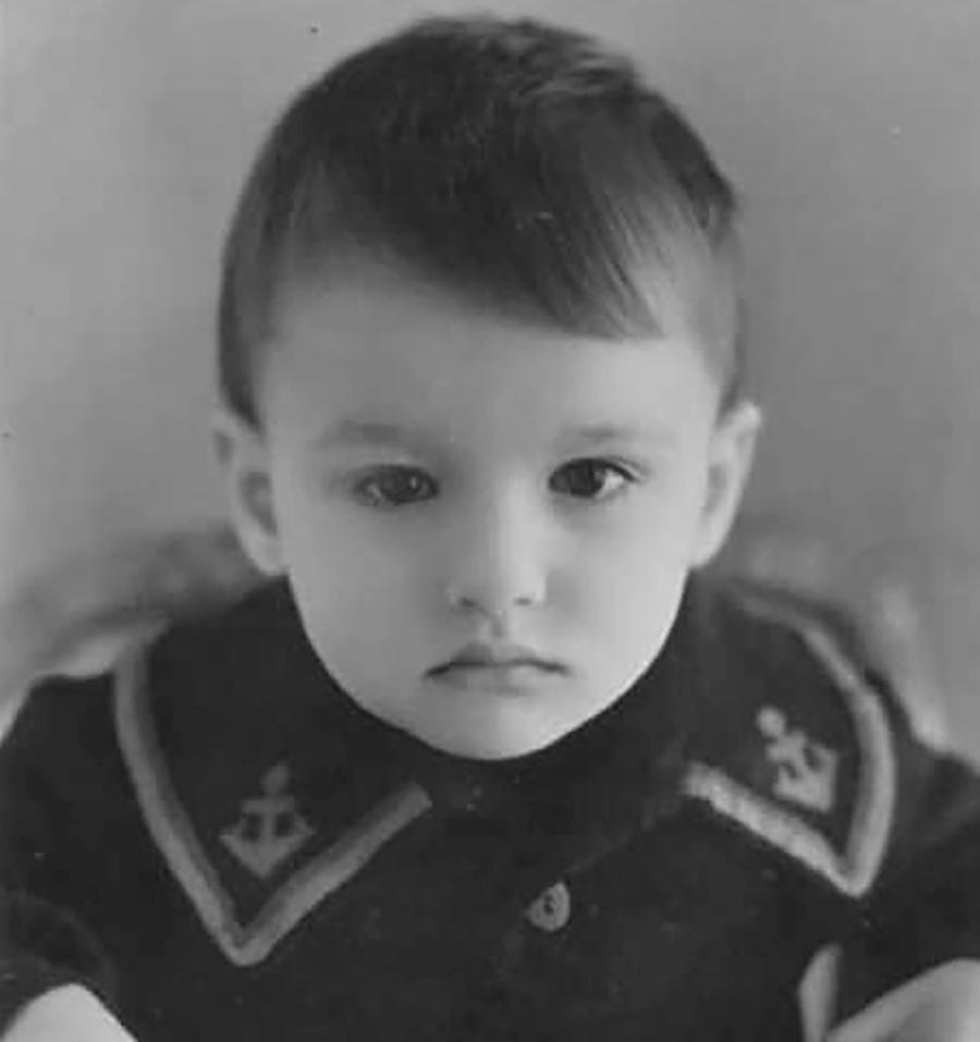 Евгений Дятлов в детстве&nbsp;