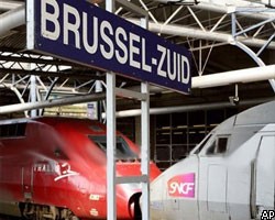 Забастовка парализовала железнодорожное движение в Бельгии