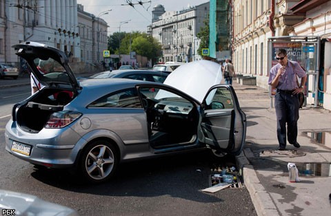 Последствия мощного ливня в Москве